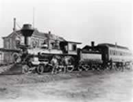 Photo of 1880 vintage train